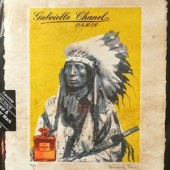 Indian Chief, CHANEL, AP. Print By Fairchild Paris